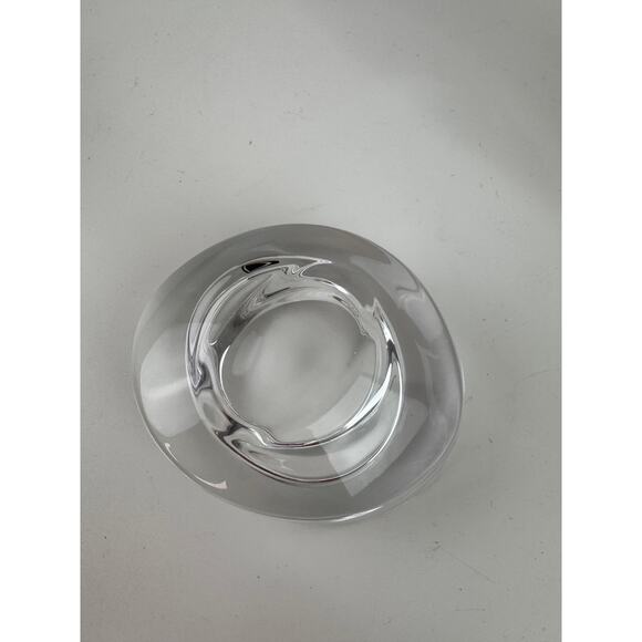 Vintage NAMBE Clear Twist Votive Candle Holder Crystal Glass Home Decorative - Picture 4 of 6